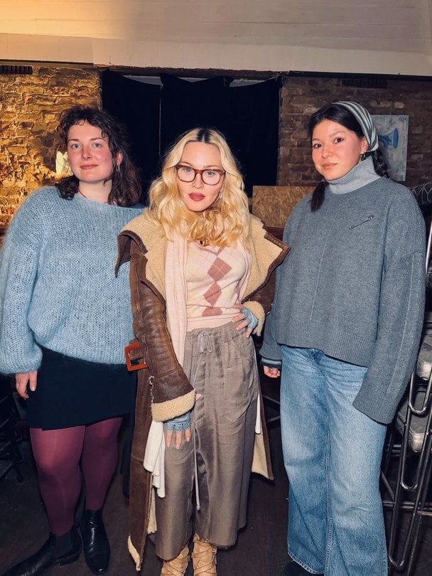 Мадонна у компанії росіянок Єлизавети Залієвої та Олі Австрейх / © instagram.com/madonna