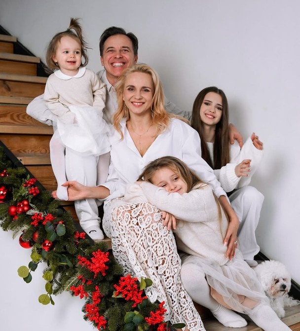 Лілія Ребрик з родиною / © instagram.com/liliia.rebrik