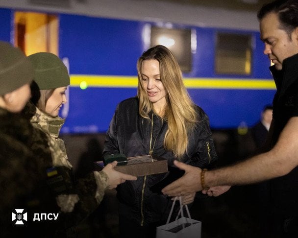 Анджеліна Джолі в Україні / © ДПСУ