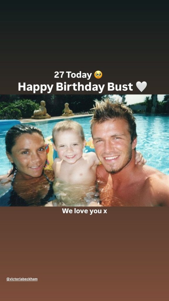 Девід та Вікторія Бекхеми з сином Брукліном / © instagram.com/davidbeckham