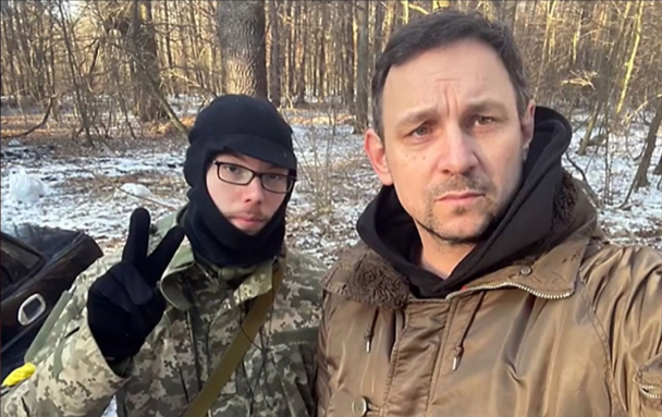 Валерій Харчишин з сином