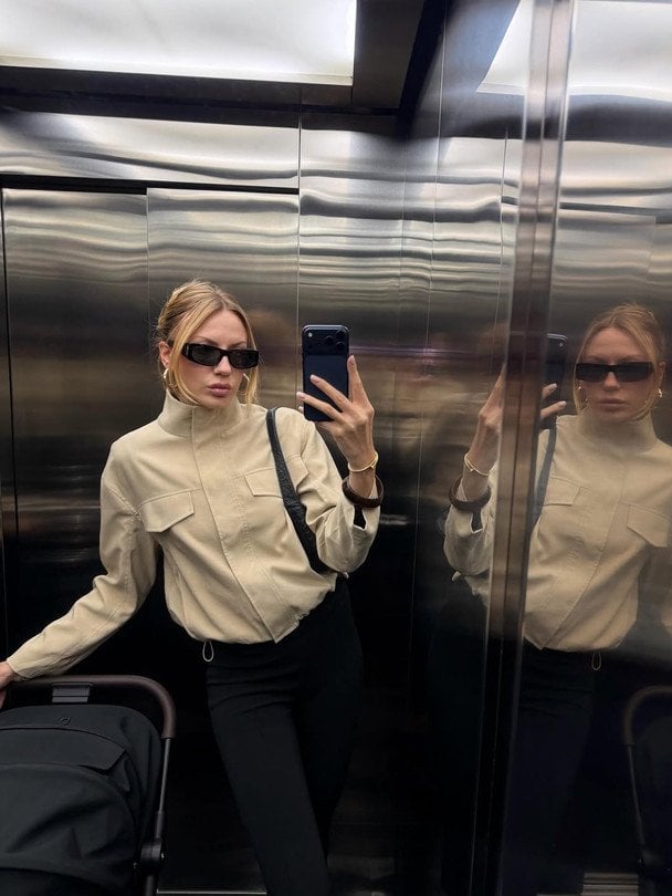 Леся Нікітюк з сином / © instagram.com/lesia_nikituk