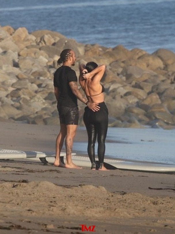Кім Кардашян та Льюїс Гамільтон / © tmz