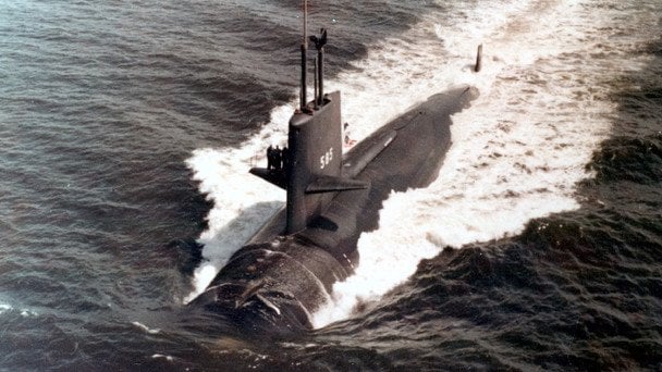 USS Skipjack (SSN-585). / © Фото з відкритих джерел
