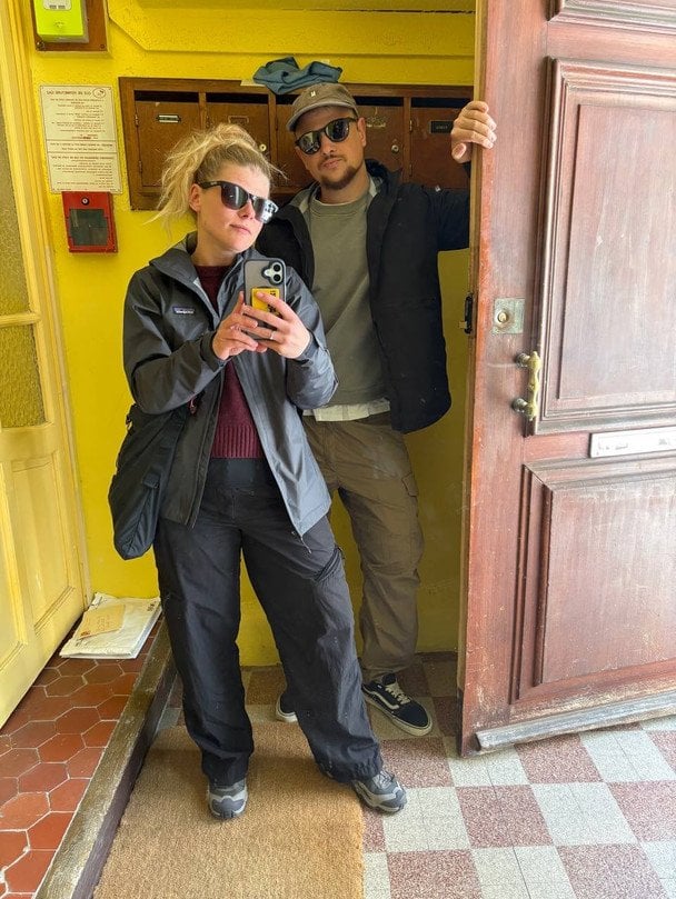 Анастасія Пустовіт із нареченим / © instagram.com/anastasiia.pustovit_volunteer