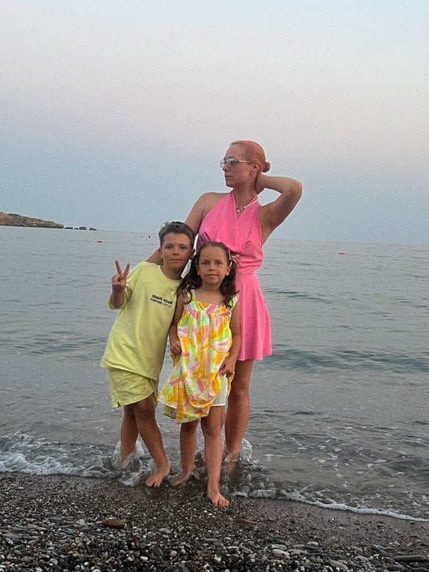 Світлана Тарабарова з дітьми / © instagram.com/tarabarova