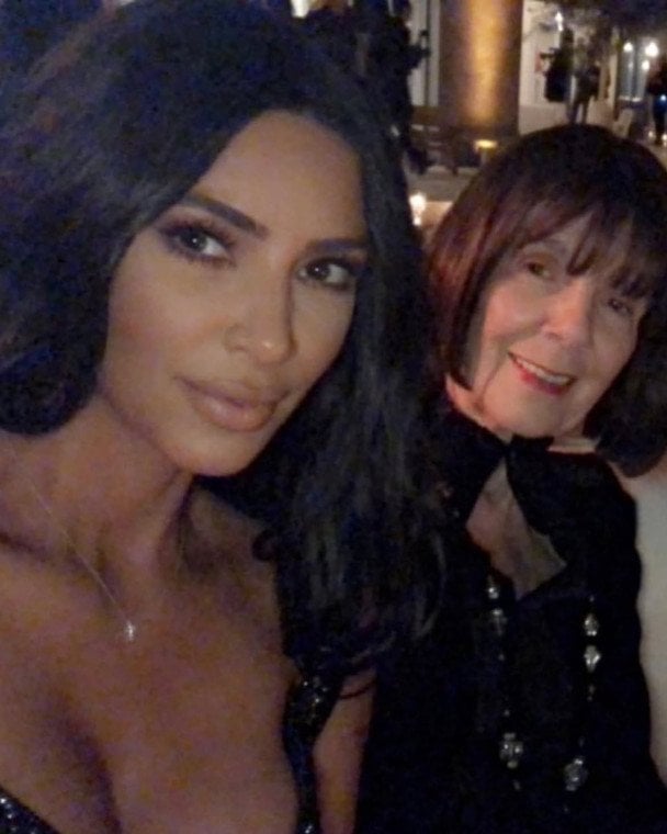Кім Кардашян із бабусею / © instagram.com/kimkardashian