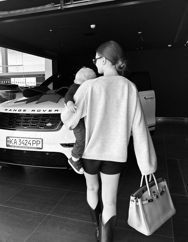 Автомобіль Катерини Остапчук / © instagram.com/ostapchukkaterynaa